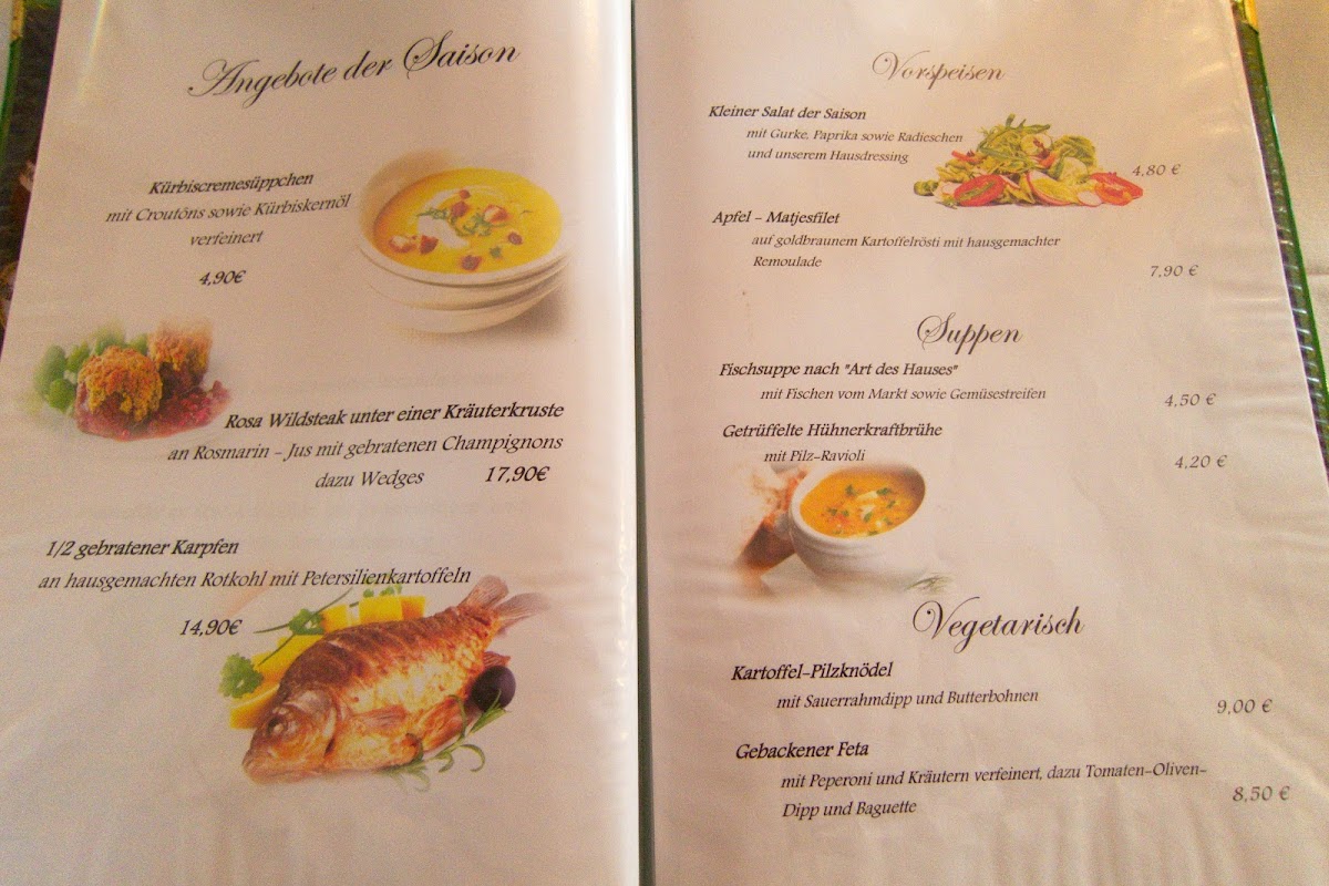 Menu Claudia Graf Gaststatte & Pension Zur Grafschaft-1