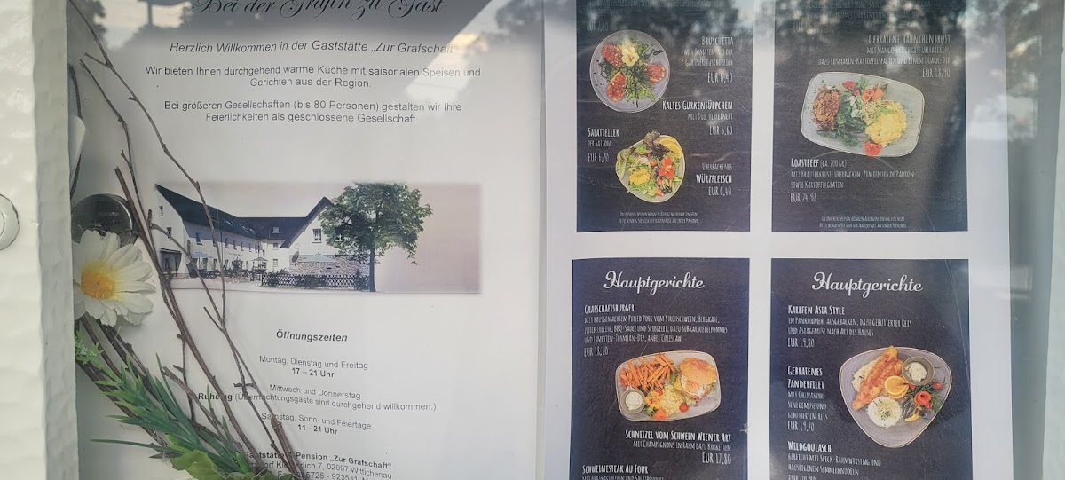 Menu Claudia Graf Gaststatte & Pension Zur Grafschaft-4